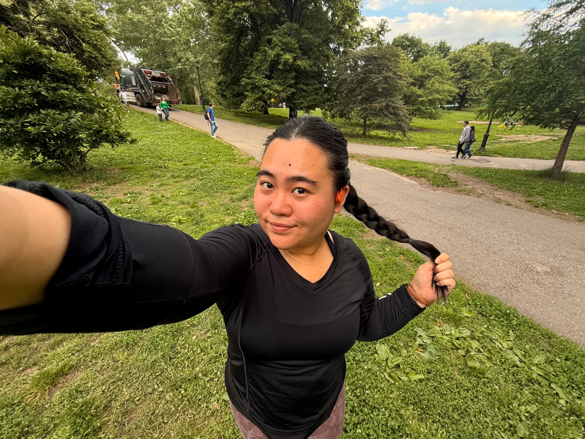 Shaf mid-run